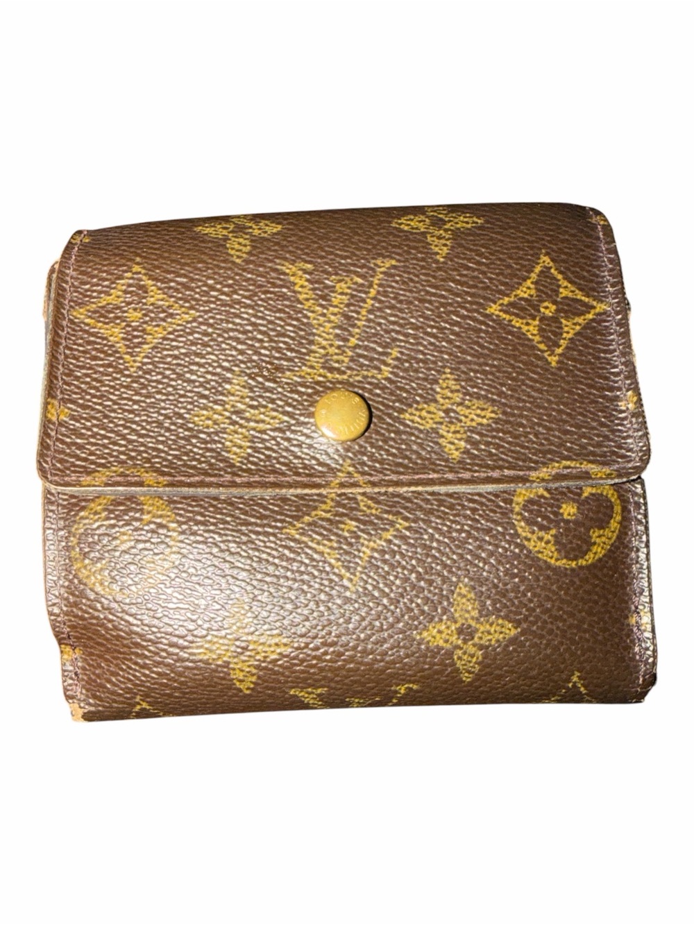 Vintage Louis Vuitton Monogram Portefeuille Elise W-Hook Compact Wallet